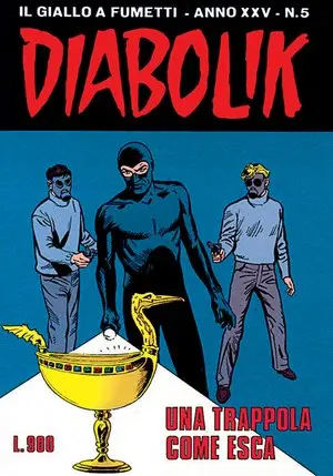 Copertina di DIABOLIK · 497 — Una trappola come esca