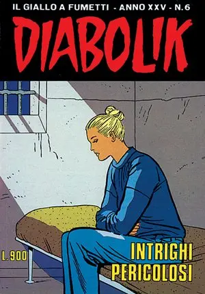 Copertina di DIABOLIK · 498 — Intrighi pericolosi