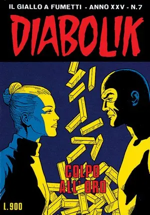 Copertina di DIABOLIK · 499 — Colpo all'oro