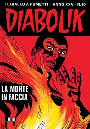 Copertina di DIABOLIK · 502 — La morte in faccia