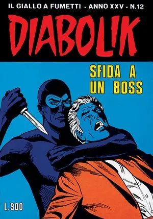 Copertina di DIABOLIK · 504 — Sfida a un boss