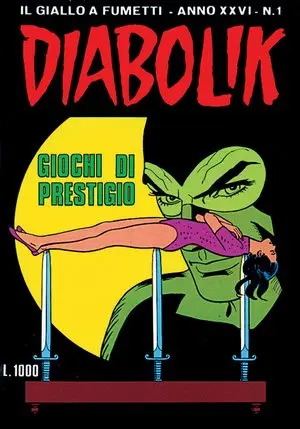Copertina di DIABOLIK · 507 — Giochi di prestigio
