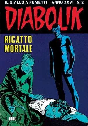 Copertina di DIABOLIK · 508 — Ricatto mortale
