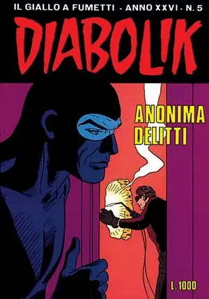 Copertina di DIABOLIK · 511 — Anonima delitti