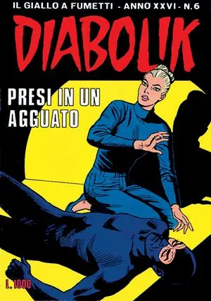 Copertina di DIABOLIK · 512 — Presi in un agguato