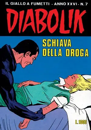 Copertina di DIABOLIK · 513 — Schiava della droga