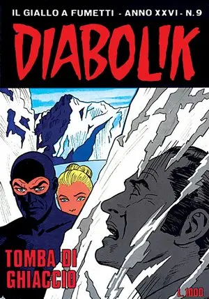 Copertina di DIABOLIK · 515 — Tomba di ghiaccio
