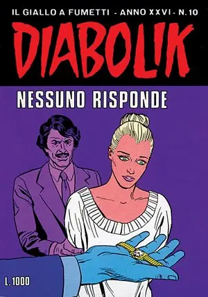 Copertina di DIABOLIK · 516 — Nessuno risponde