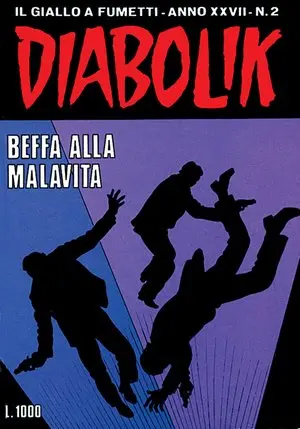 Copertina di DIABOLIK · 520 — Beffa alla malavita