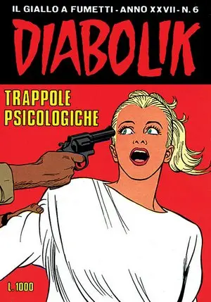 Copertina di DIABOLIK · 524 — Trappole psicologiche