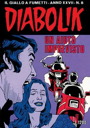 Copertina di DIABOLIK · 526 — Un aiuto imprevisto