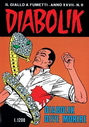 Copertina di DIABOLIK · 527 — Diabolik deve morire