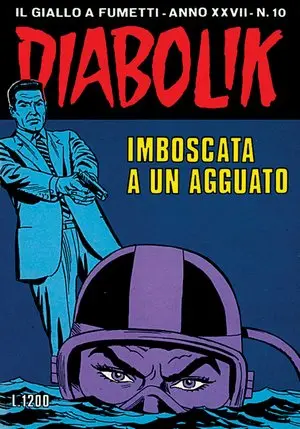 Copertina di DIABOLIK · 528 — Imboscata a un agguato