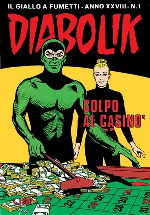 Copertina di DIABOLIK · 531 — Colpo al casinò