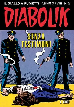 Copertina di DIABOLIK · 532 — Senza testimoni