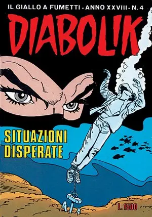 Copertina di DIABOLIK · 534 — Situazioni disperate