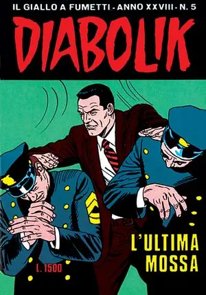Copertina di DIABOLIK · 535 — L'ultima mossa