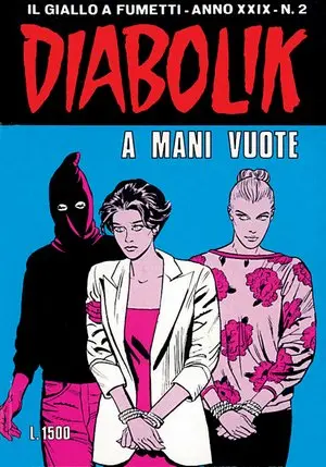 Copertina di DIABOLIK · 539 — A mani vuote