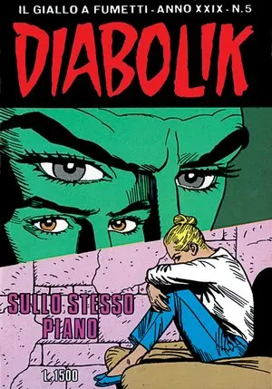 Copertina di DIABOLIK · 542 — Sullo stesso piano