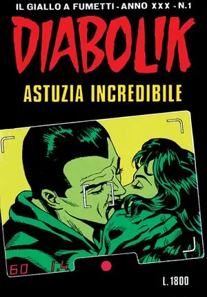Copertina di DIABOLIK · 545 — Astuzia incredibile