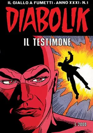Copertina di DIABOLIK · 552 — Il testimone