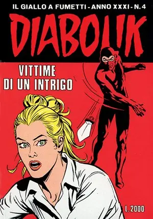 Copertina di DIABOLIK · 555 — Vittime di un intrigo