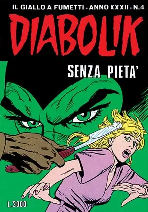 Copertina di DIABOLIK · 562 — Senza pietà