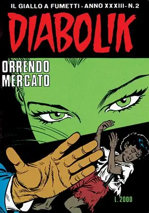 Copertina di DIABOLIK · 567 — Orrendo mercato