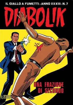 Copertina di DIABOLIK · 572 — Una frazione di secondo