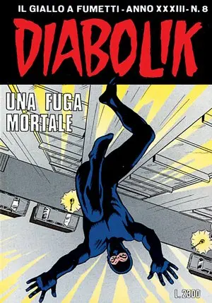 Copertina di DIABOLIK · 573 — Una fuga mortale