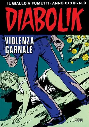 Copertina di DIABOLIK · 574 — Violenza carnale