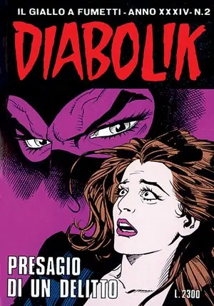 Copertina di DIABOLIK · 576 — Presagio di un delitto