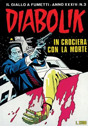 Copertina di DIABOLIK · 577 — In crociera con la morte