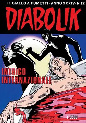Copertina di DIABOLIK · 586 — Intrigo internazionale