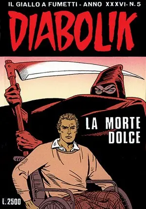 Copertina di DIABOLIK · 603 — La morte dolce