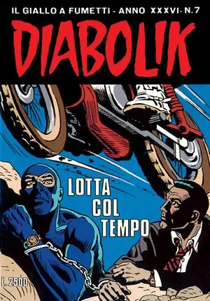Copertina di DIABOLIK · 605 — Lotta col tempo