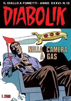 Copertina di DIABOLIK · 610 — Nella camera a gas