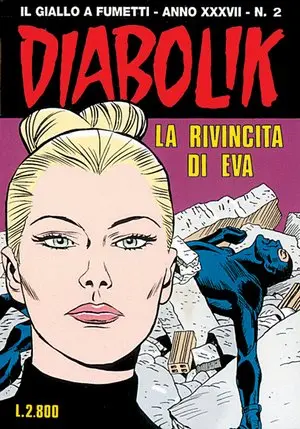Copertina di DIABOLIK · 612 — La rivincita di Eva