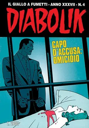 Copertina di DIABOLIK · 614 — Capo d'accusa: omicidio