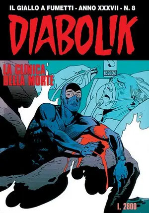 Copertina di DIABOLIK · 618 — La clinica della morte