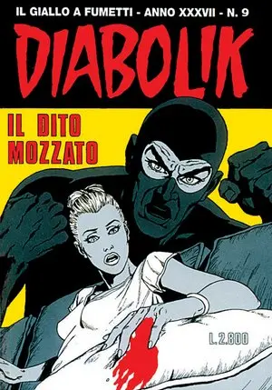 Copertina di DIABOLIK · 619 — Il dito mozzato
