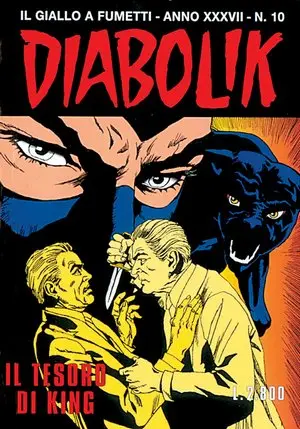 Copertina di DIABOLIK · 620 — Il tesoro di King