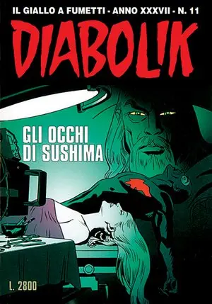 Copertina di DIABOLIK · 621 — Gli occhi di Sushima