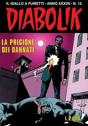 Copertina di DIABOLIK · 622 — La prigione dei dannati