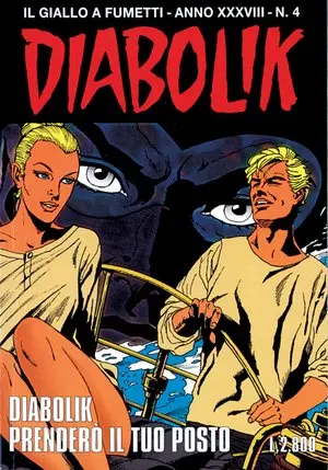 Copertina di DIABOLIK · 626 — Diabolik prenderò il tuo posto