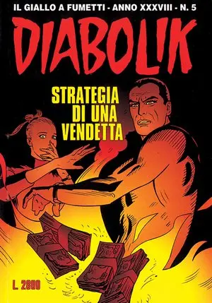 Copertina di DIABOLIK · 627 — Strategia di una vendetta