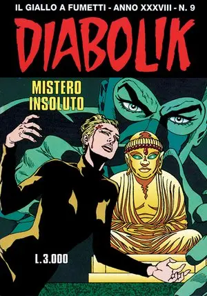 Copertina di DIABOLIK · 631 — Mistero insoluto