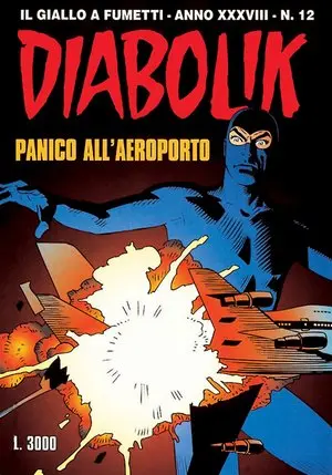 Copertina di DIABOLIK · 634 — Panico all'aeroporto