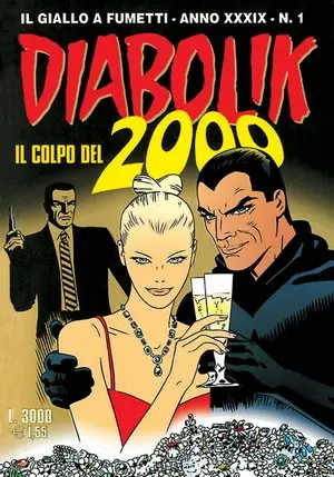 Copertina di DIABOLIK · 635 — Il colpo del 2000