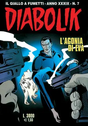 Copertina di DIABOLIK · 641 — L'agonia di Eva